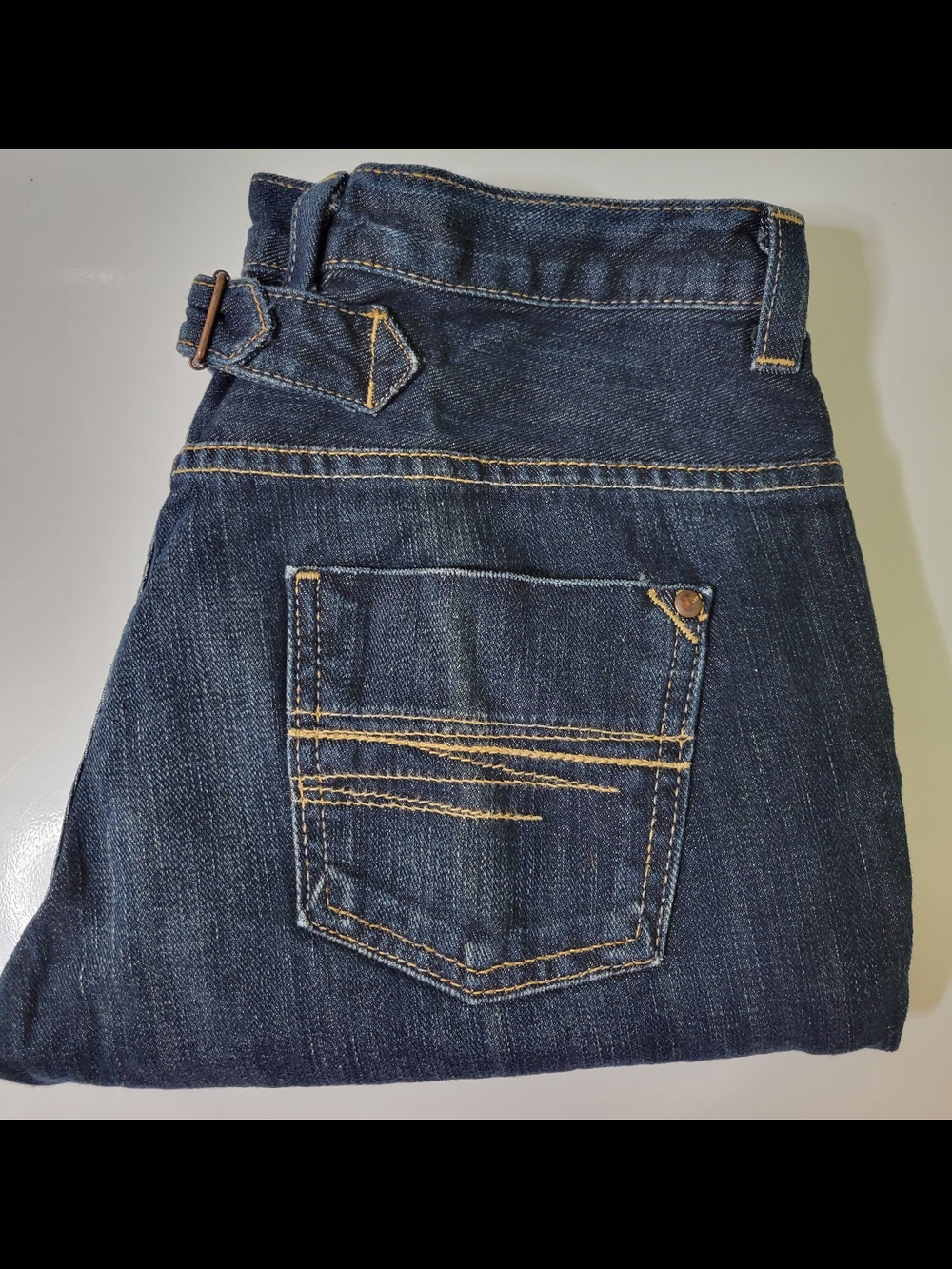 GAP Dark Blue Women's Cropped Jeans USA